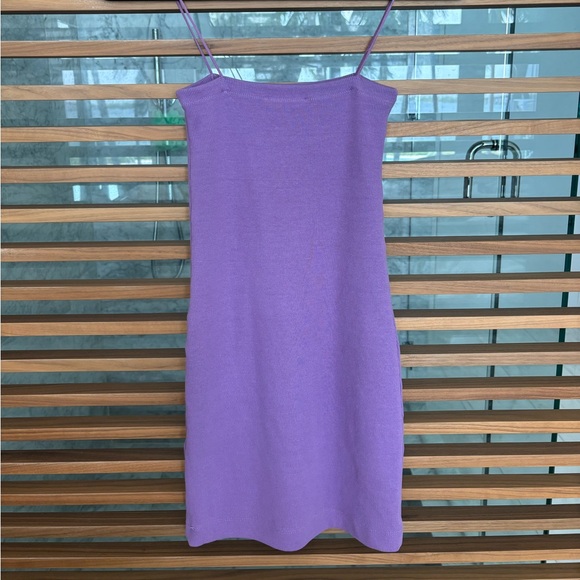 Zara purple bodycon dress - Picture 4 of 5